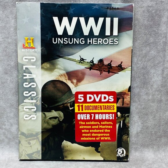 History Channel WWII DVD Set: Unsung Heroes & D-Days In The Pacific - Picture 2 of 7